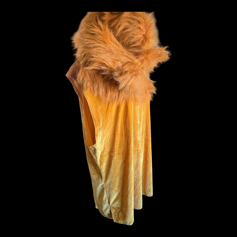 Adult Lion Costume - Tan and Gold - Picture 4 of 5
